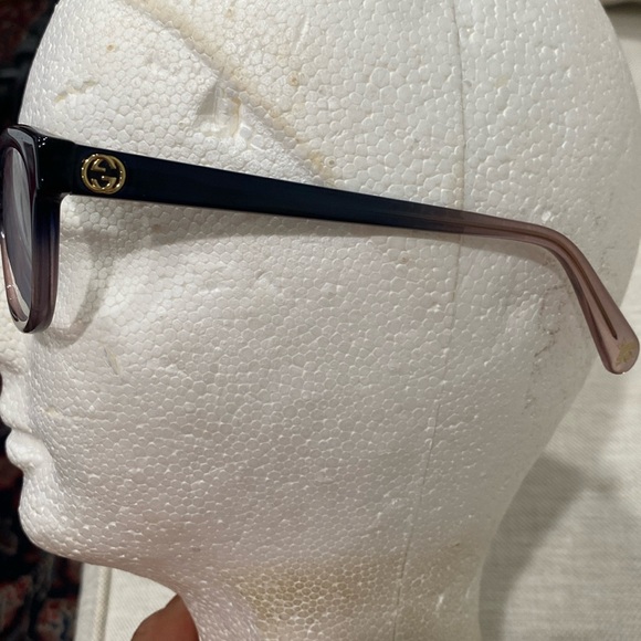 GUCCI GG logo, bee 🐝, star ⭐️ eye glasses 🕶️ GG made in Italy with green case - Picture 11 of 16